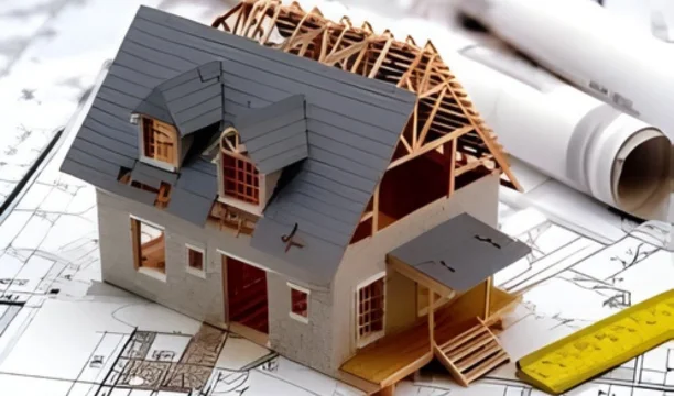Residential construction project site for estimating services